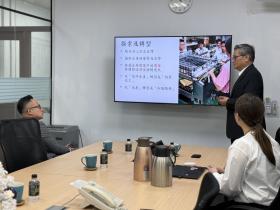 參訪位六堵科技園區-中國電子